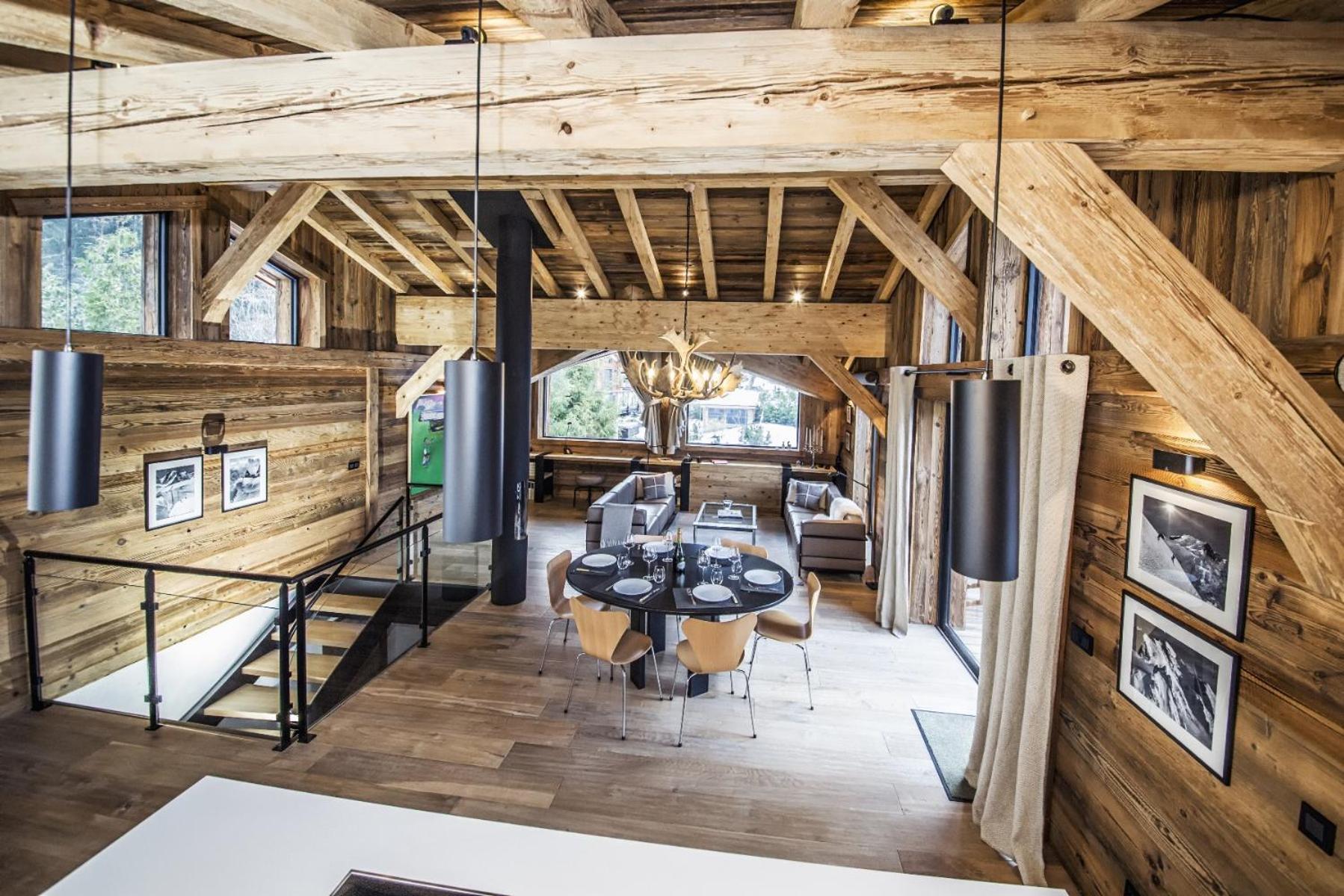 Chalé Chalet Black Wood
